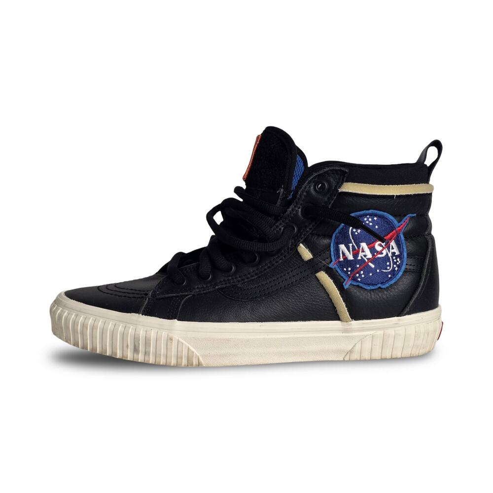 Vans Sk8-Hi 46 MTE DX NASA Space Voyager Black Leather VN0A3DQ5UQ3 Mens Size 9.5